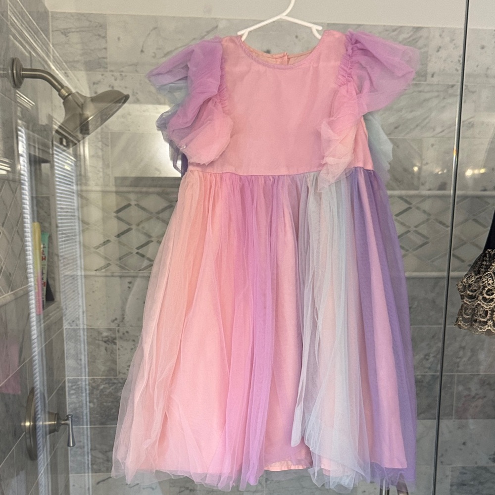 Lola and the Boys Pastel Tulle Dress